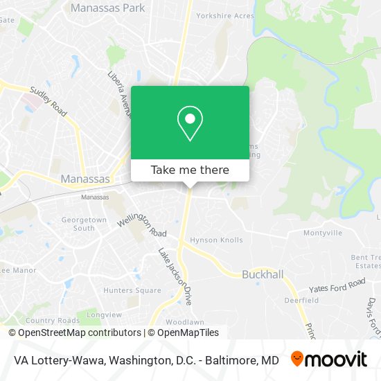 VA Lottery-Wawa map