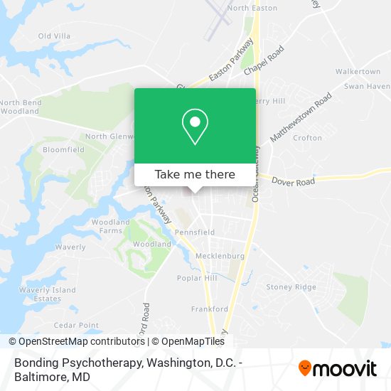 Bonding Psychotherapy map