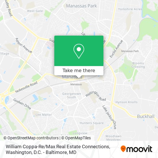 William Coppa-Re / Max Real Estate Connections map