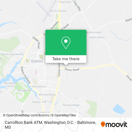 Mapa de Carrollton Bank ATM