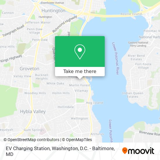 Mapa de EV Charging Station