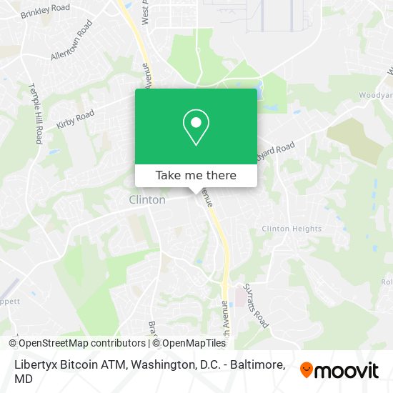 Libertyx Bitcoin ATM map