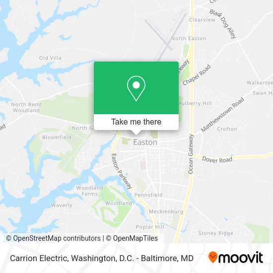 Carrion Electric map