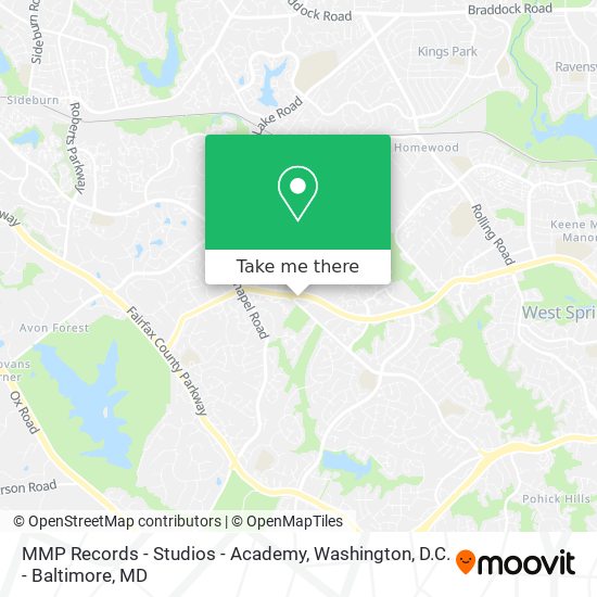 MMP Records - Studios - Academy map