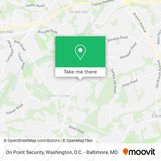 On Point Security map