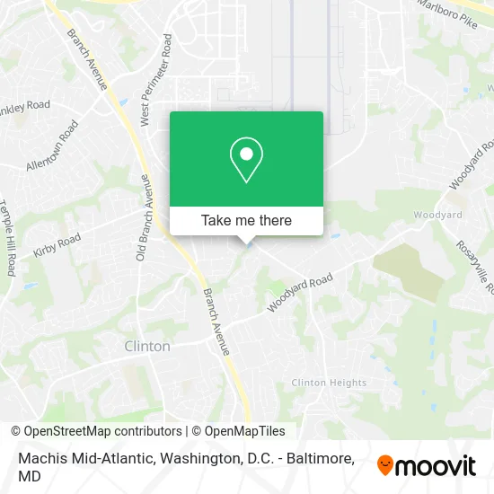 Machis Mid-Atlantic map