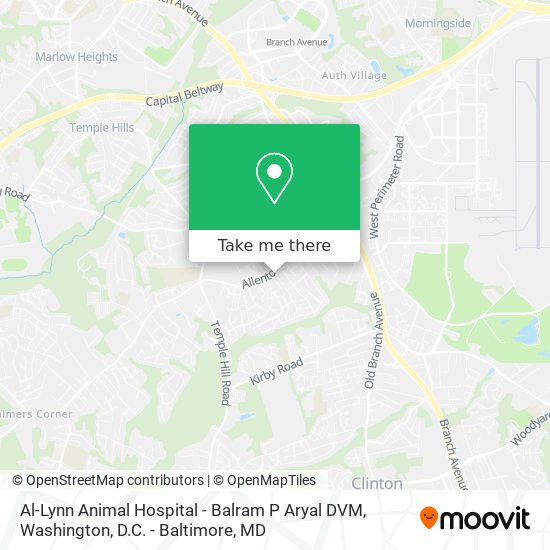 Mapa de Al-Lynn Animal Hospital - Balram P Aryal DVM