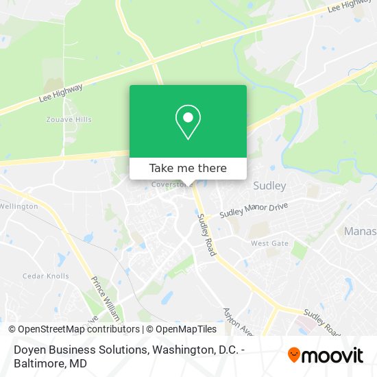 Mapa de Doyen Business Solutions