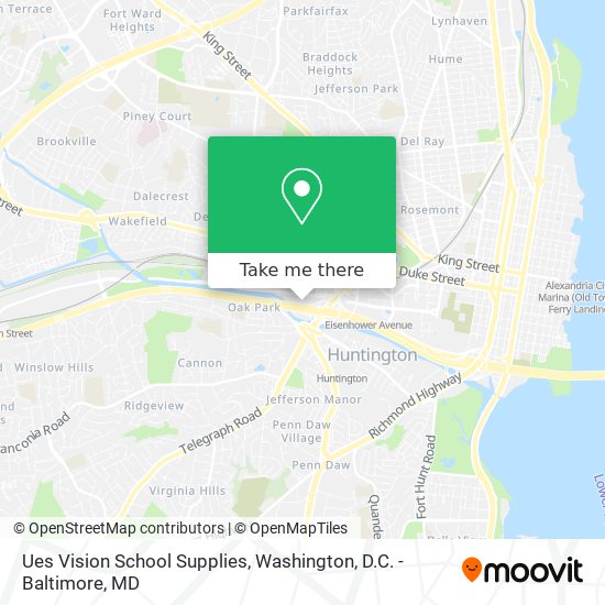 Ues Vision School Supplies map