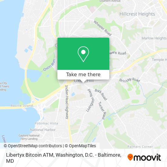 Libertyx Bitcoin ATM map