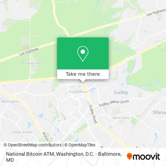 Mapa de National Bitcoin ATM