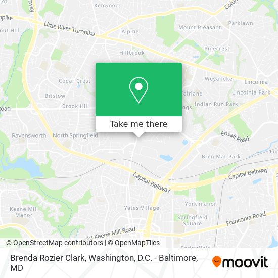 Brenda Rozier Clark map