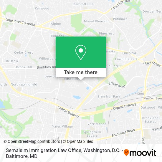 Semaisim Immigration Law Office map