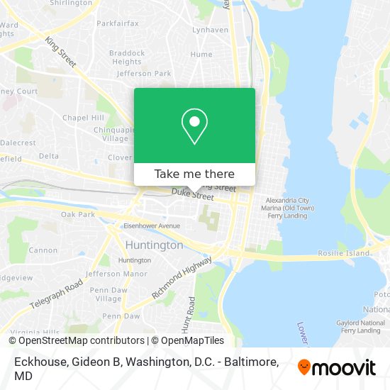 Eckhouse, Gideon B map