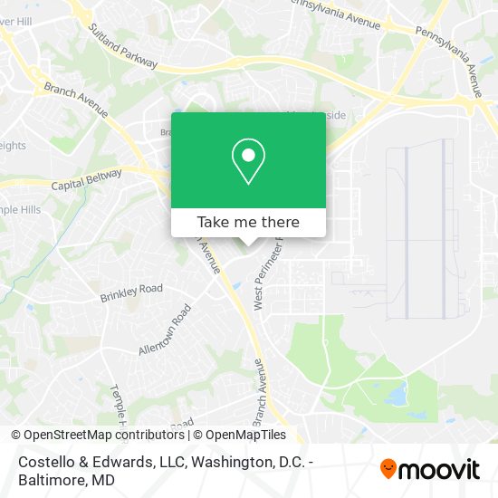 Costello & Edwards, LLC map