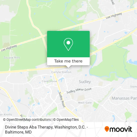 Divine Steps Aba Therapy map