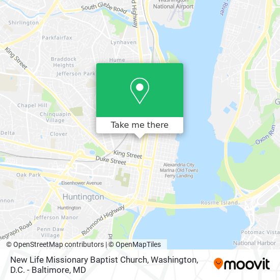 New Life Missionary Baptist Church map