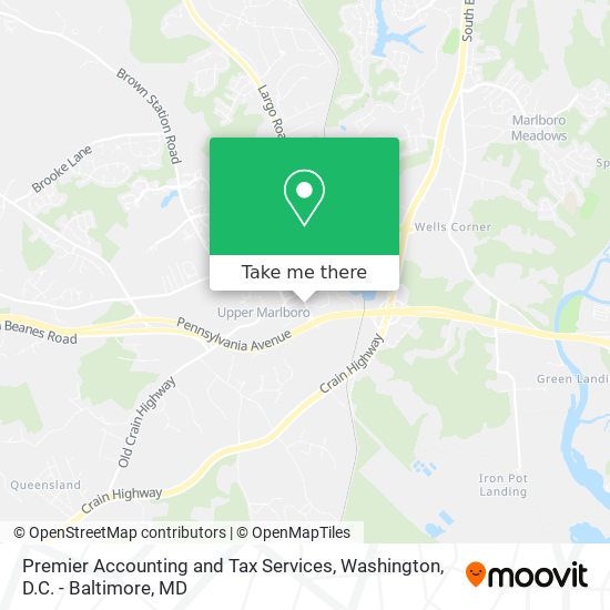 Premier Accounting and Tax Services map