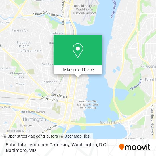 5star Life Insurance Company map