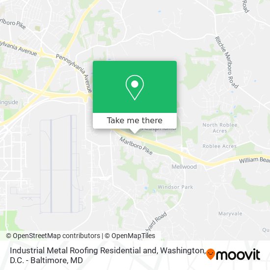 Mapa de Industrial Metal Roofing Residential and