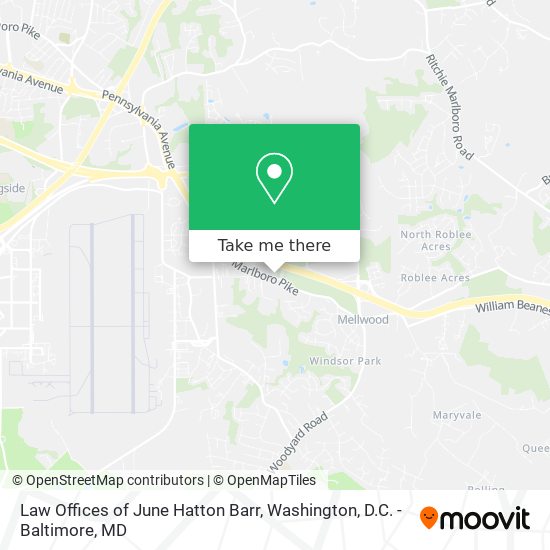 Mapa de Law Offices of June Hatton Barr