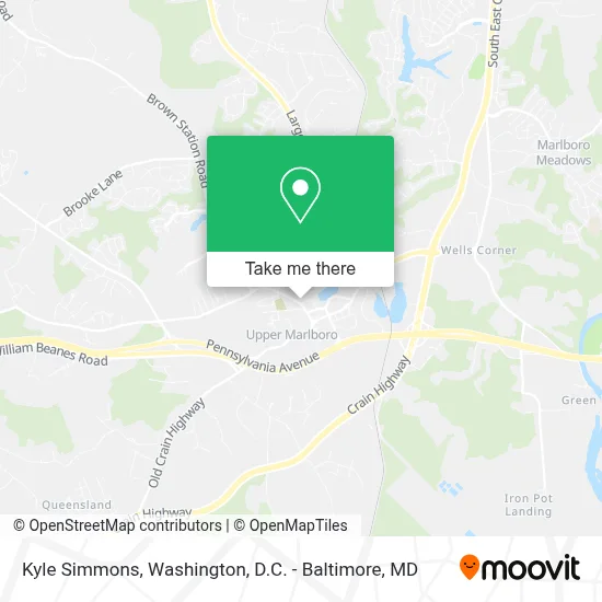Kyle Simmons map