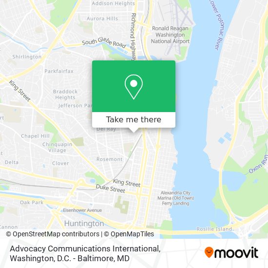 Advocacy Communications International map