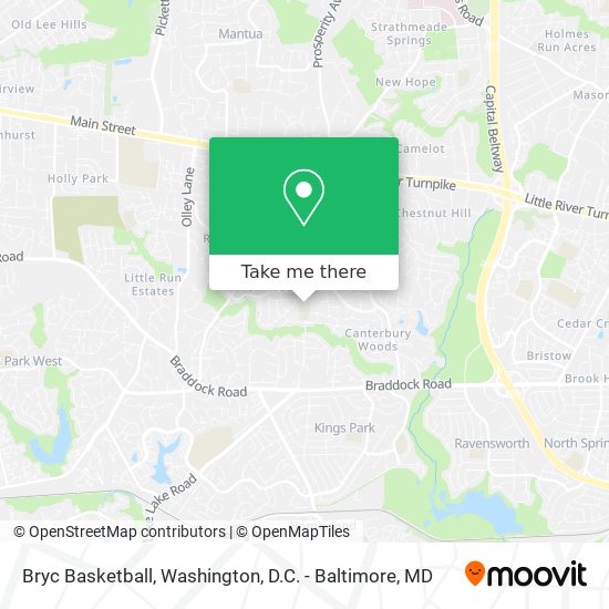 Mapa de Bryc Basketball