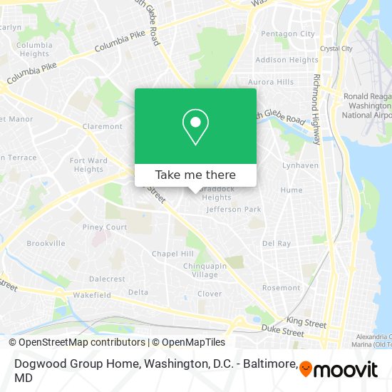 Dogwood Group Home map