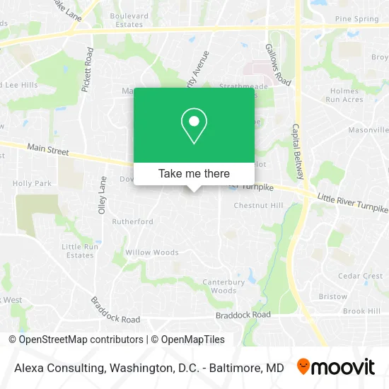 Alexa Consulting map