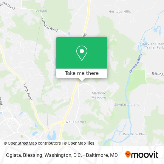 Ogiata, Blessing map