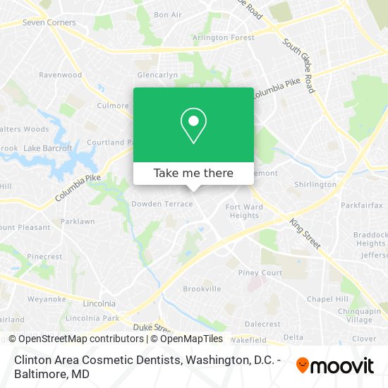 Mapa de Clinton Area Cosmetic Dentists