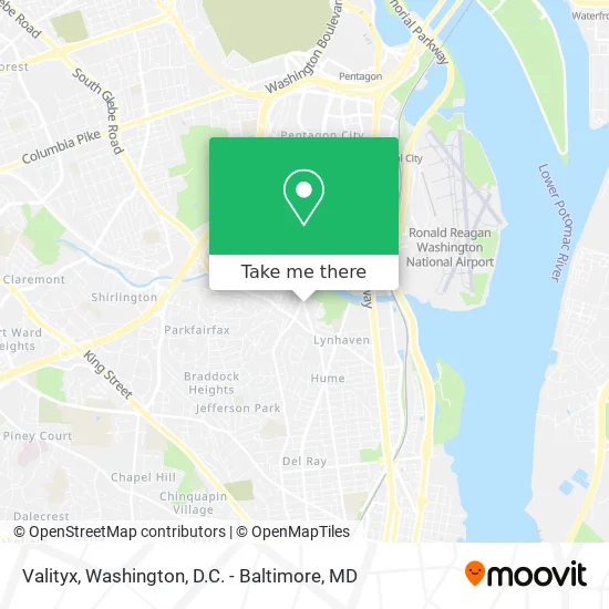 Valityx map