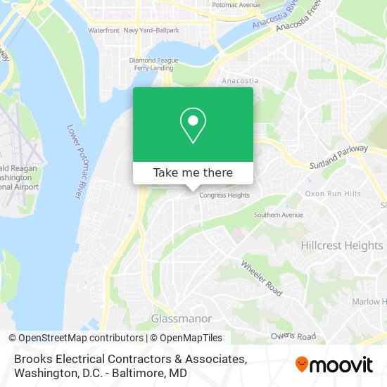 Mapa de Brooks Electrical Contractors & Associates