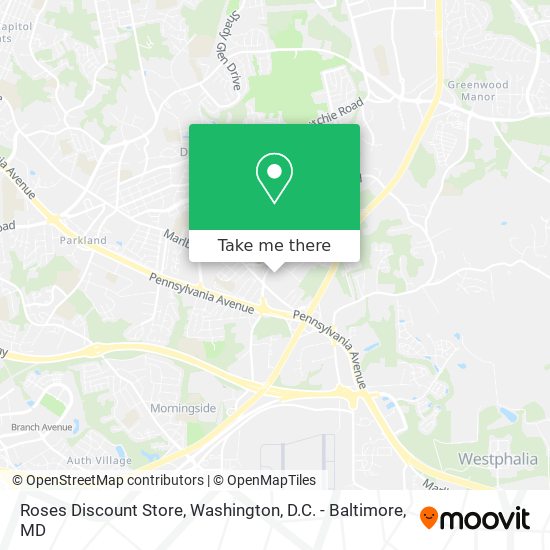 Roses Discount Store map
