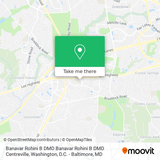 Banavar Rohini B DMD Banavar Rohini B DMD Centreville map