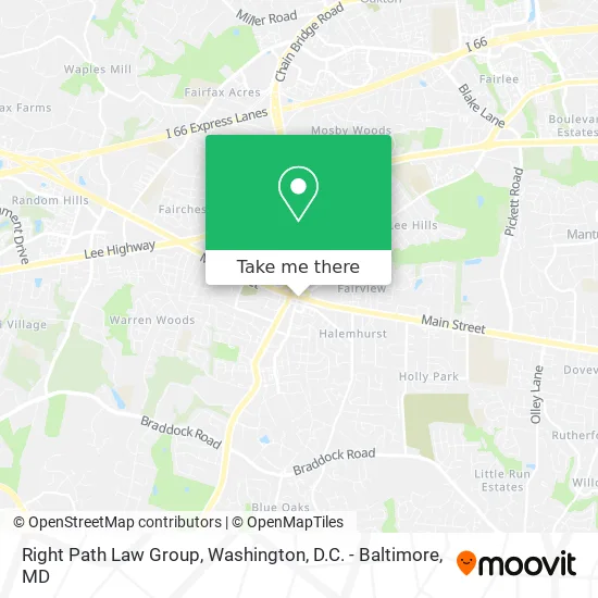 Right Path Law Group map