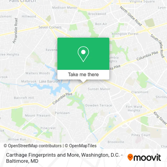 Carthage Fingerprints and More map