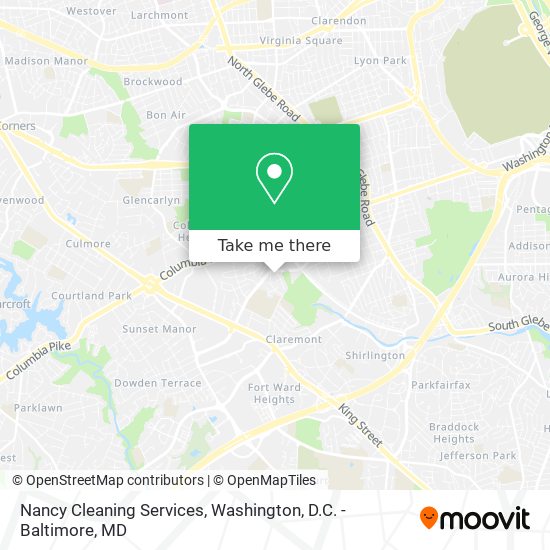 Nancy Cleaning Services map