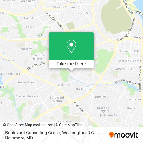 Boulevard Consulting Group map