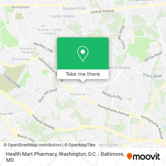 Mapa de Health Mart Pharmacy