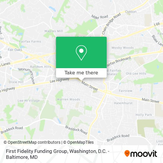 First Fidelity Funding Group map