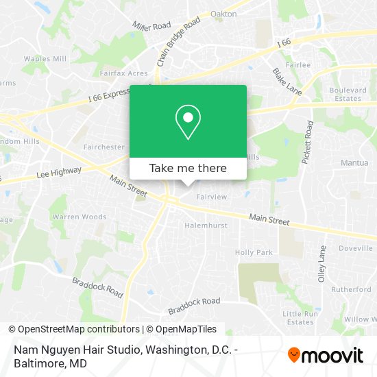 Nam Nguyen Hair Studio map