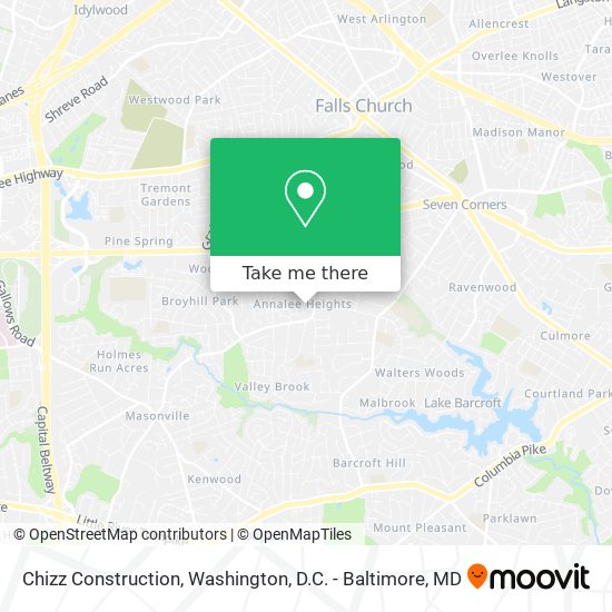 Chizz Construction map