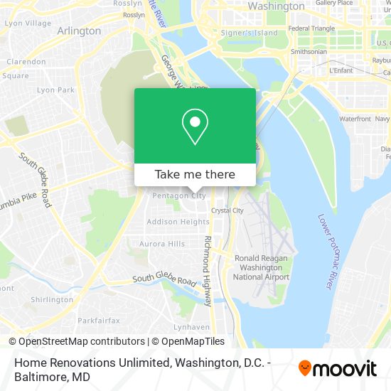 Home Renovations Unlimited map