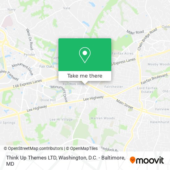 Think Up Themes LTD map