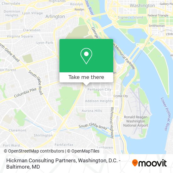 Hickman Consulting Partners map