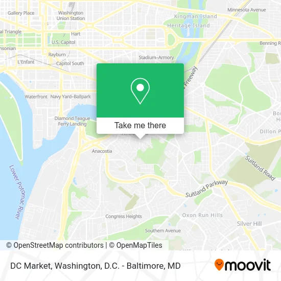 DC Market map