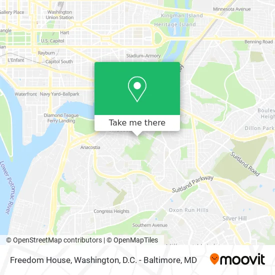 Freedom House map