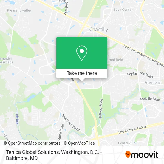 Tenica Global Solutions map